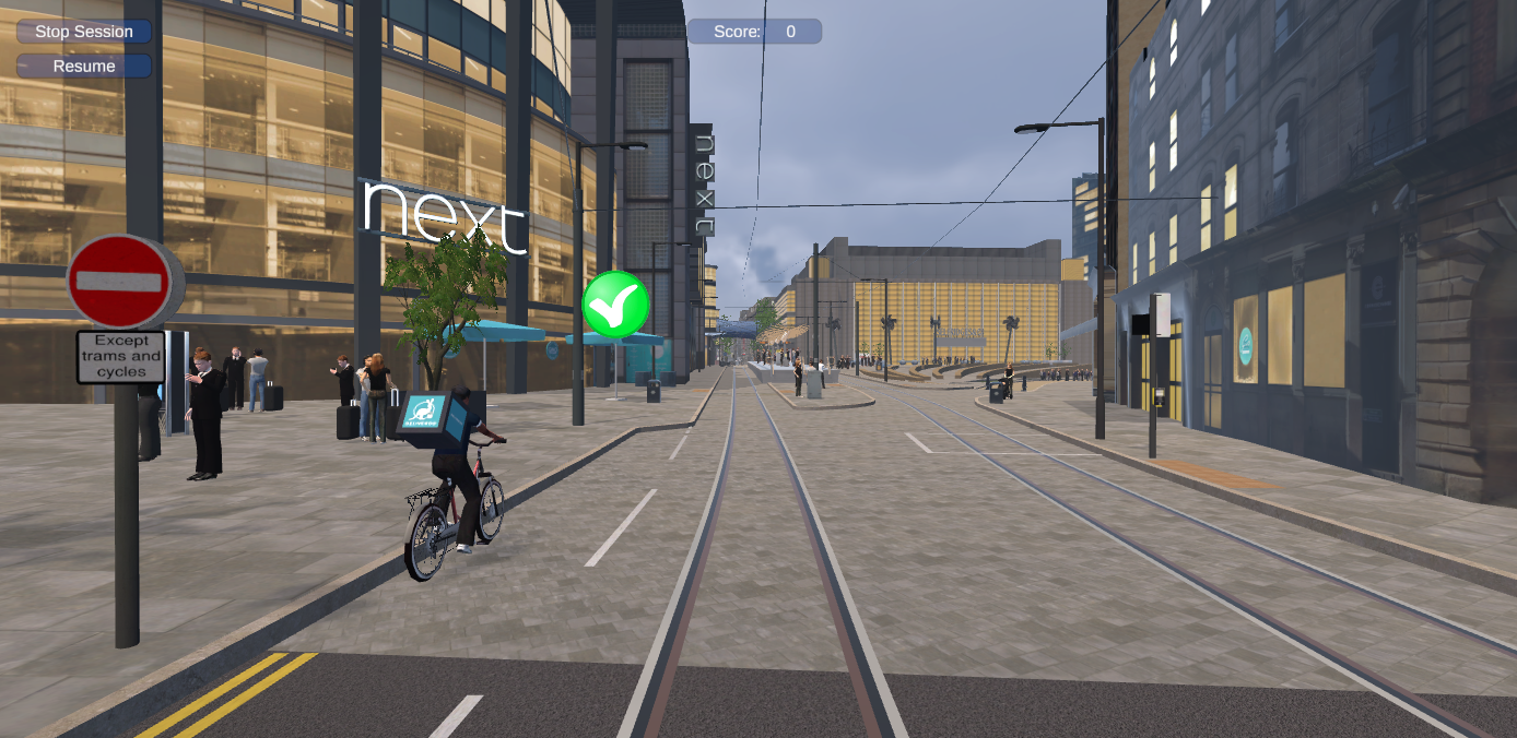 Hazard Perception software screenshot 2